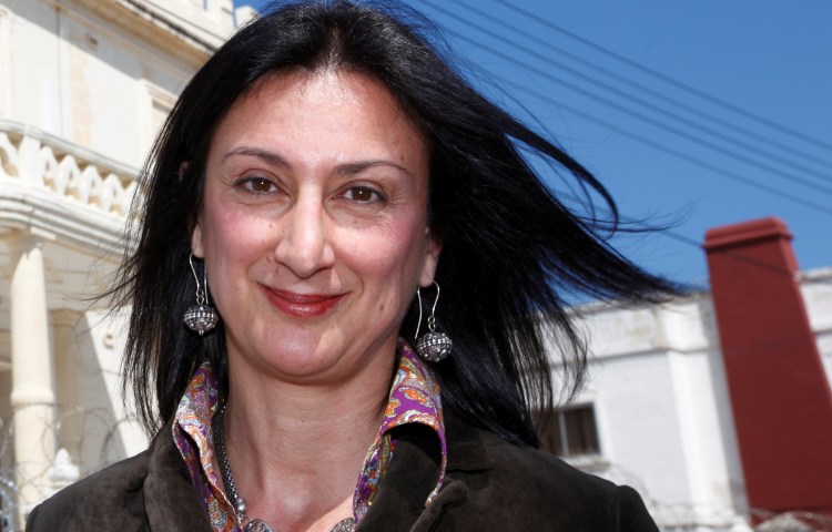 Investigative journalist Daphne Caruana Galizia in Malta in 2011.